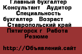 Главный бухгалтер, Консультант , Аудитор. › Специальность ­ бухгалтер › Возраст ­ 36 - Ставропольский край, Пятигорск г. Работа » Резюме   